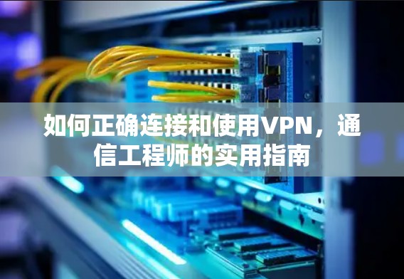 如何正确连接和使用VPN，通信工程师的实用指南